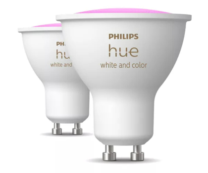 Inteligentne oświetlenie Philips Hue Hue White and color ambiance Inteligentny reflektor GU10 (2s 8720169229815